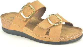 Rohde Muil O. 2 velcro-gesp DZ - Dames - Sleehakken - Bruin - 38 EU - Schoenen