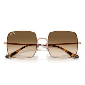 Ray-Ban Sunglasses, unisex, Yellow, Size: 54 MM Rb1971 Oversize Square Sunglasses