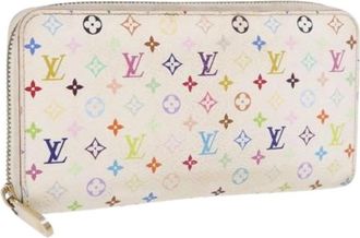 Louis Vuitton Pre-owned Long Wallet - Dames - Vintage Accessoires - Veelkleurig - ONE Size - Vintage