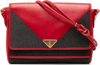 Saint Laurent Pre-owned Saint Laurent Coated Canvas Envelope Crossbody Ladies X4LRH75RRV6POMNK