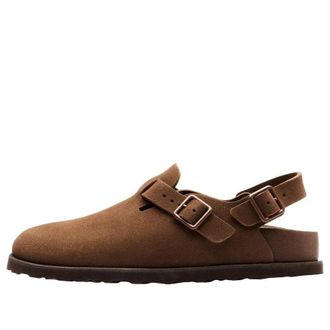 Birkenstock (WMNS) Birkenstock 1774 IV Tokio Suede Sandals Carafe Brown 1026704