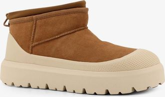 UGG Mens Ultra Mini Weather Hybrid Ankle Boots Brown Suede
