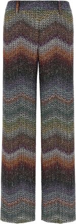 Missoni Multicolor Viscose Casual Womens Pants