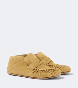 Loewe Suede moccasins