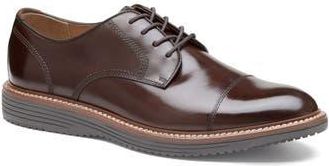 Johnston & Murphy Upton Cap Toe Derby in Mahogany Full Grain at Nordstrom Rack, Size 10