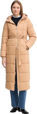 Gaud&igrave; Jassen, Dames, Bruin, S, Leer, Gewatteerde Parka