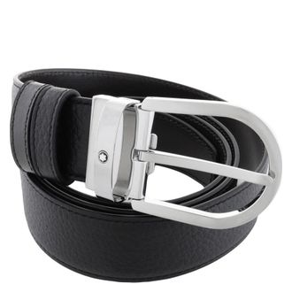 Montblanc Horseshoe 35mm Reversible Leather Belt