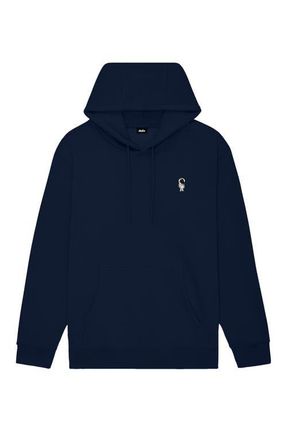 Dalix Astronaut Midweight All Day Hoodie in Navy Blue at Nordstrom, Size Xxx-Large