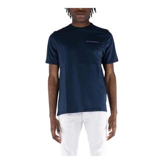 Pop Trading Company Heren, Tops, Blauw, Maat: M Katoen