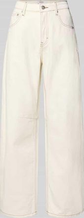 Topshop Barrel Fit Jeans Modell ALMA in Weiss, Gr&ouml;&szlig;e 25/30