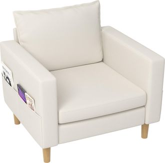 STILVORA Stilvora Sedia Da Ufficio Ergonomica Con Poggiapiedi E Supporto Lombare Ad Aria, Pelle, Nero