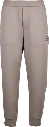 Emporio Armani Tuta Trainingsbroeken - Heren - Sweatpants - Beige - XL - Katoen - Broeken