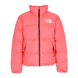 The North Face Retro Nuptse Down Jacket Coral - Heren - Ski Jassen - Roze - XL - Fitness