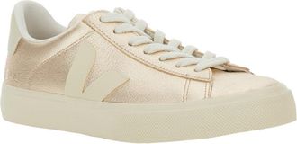 Veja Unisex Sneaker Campo Metallic Leather Organic Traced Trainers