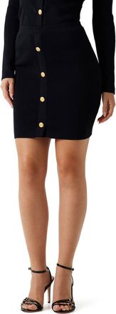 Marciano Loli Knit Skirt in Black-Black at Nordstrom, Size X-Small
