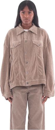 Haikure New Janet Velvet Jacket - Dames - Zomerjassen - Grijs - S - Katoen - Jassen