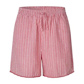 Lollys Laundry Korte Broeken, Dames, Rood, XL, Casual Shorts