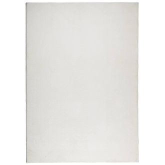 Berkfield Home Rug IZA Short Pile Scandinavian Look Cream 140x200 cm | Size: Medium