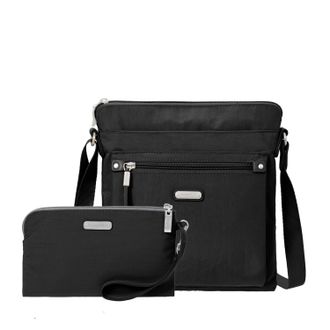 Baggallini Go Bagg Crossbody Bag with RFID Wristlet