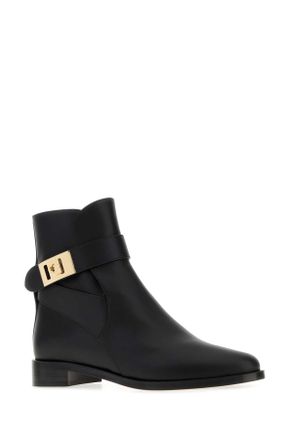 Ferragamo Zanira Ankle Boot - Black