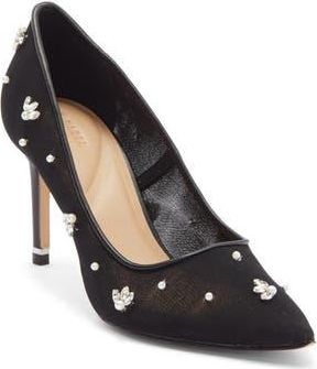 Ted Baker Embellished Pump in Black at Nordstrom Rack, Size 8.5