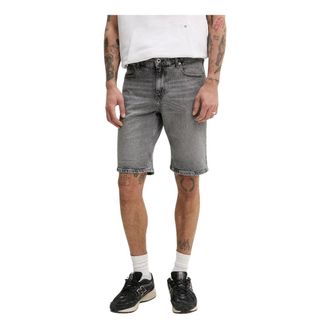 Karl Lagerfeld Heren, Korte broeken, Grijs, Maat: W30 Denim
