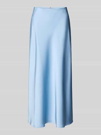 Vera Mont Satinrock mit elastischem Bund in Hellblau, Gr&ouml;&szlig;e 34
