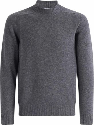 Gran Sasso Lupo Turtleneck - Heren - Coltruien - Grijs - 2XL - Wol - Truien & Vesten