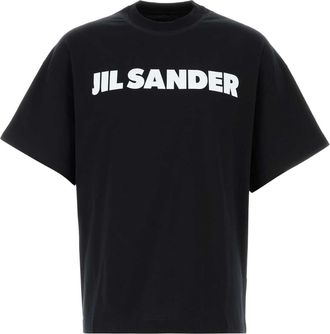 Jil Sander Black Cotton T Shirt