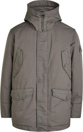 Stone Island Ghost Padded Hooded Parka Jacket - Dark Grey - XL