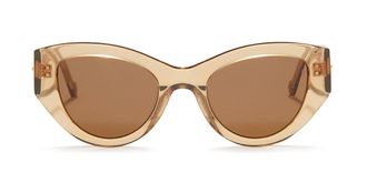 Sunday Somewhere WILLOW C3 Womens Sunglasses Brown Size 49