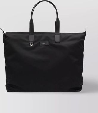 Dolce & Gabbana structured tote bag with metal hardware and top handles