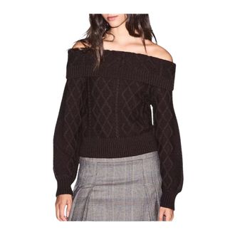 A|X Armani Exchange Xw002644 Af25938 Gebreide trui - Dames - Truien - Zwart - Maat: M Wol