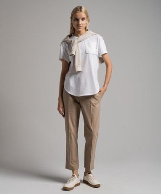 Brunello Cucinelli Cotton Relaxed T-Shirt - White