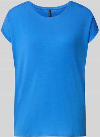 Vero Moda Relaxed Fit T-Shirt aus Lyocell-Mix Modell AVA in Royal, Gr&ouml;&szlig;e XL