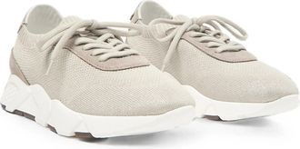 PESERICO Womens Lace-Up Panelled Sneakers Aw26 W