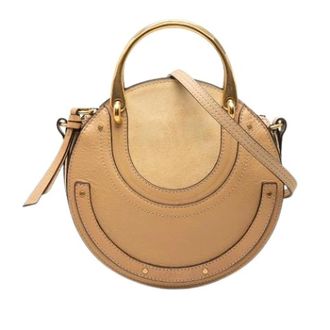 Chlo&eacute; Pre-owned Pixie Satchel - Dames - Vintage Handtas - Beige - ONE Size - Leer - Vintage
