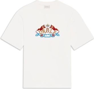Dr&ocirc;le de Monsieur T-shirt con ricamo Vine - - Tops - Uomo - Bianco - M