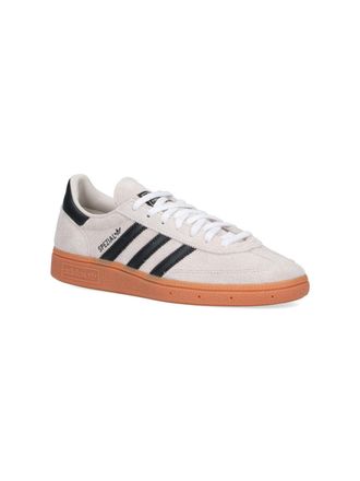 adidas Womens Sneakers Beige Suede Upper