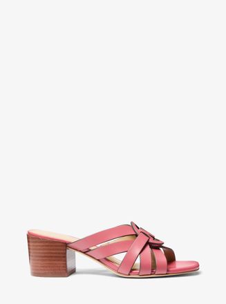 Michael Kors Erika Leather Sandal