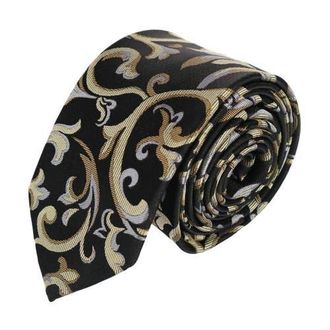 Trafalgar Store Christian the Romantic Brocade Silk Necktie in Yellow at Nordstrom