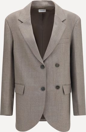 P.A.R.O.S.H. P. A.R. O.S. H. Blazer doppiopetto in lana vergine Woman S
