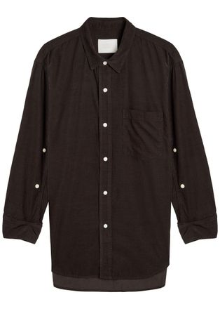 Citizens Of Humanity Citizens OF Humanity Kayla Corduroy Shirt - Brown - S (UK8-10 / S)