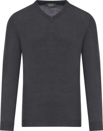 Zanone fine-knit jumper - Grey