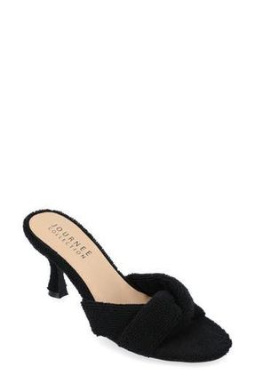 Journee Collection Mannon Pump in Black at Nordstrom Rack, Size 8