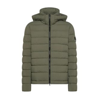 Peuterey Boggs 04 Down Jacket - Heren - Gewatteerde jassen - Groen - M - Nylon - Jassen