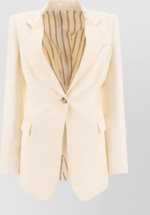 Etro jacquard crossover blazer