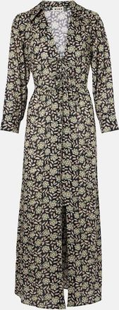 Rixo Franchi floral cotton midi dress