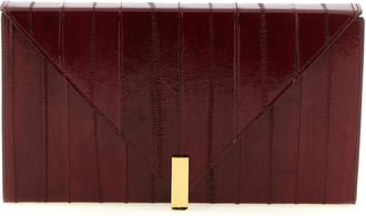Giuseppe Zanotti Tassen, Dames, Rood, ONE Size, Leer, Tuxedo Clutch