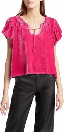 Free People Terese Top In Pink Phenom